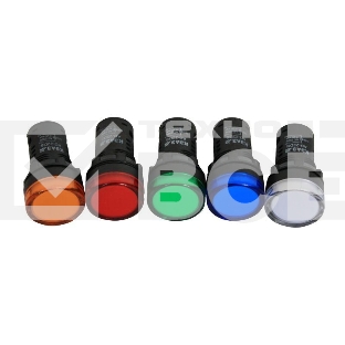 Лампа AD22DS(LED) матрица 22мм 230В зел. КЭАЗ 238693