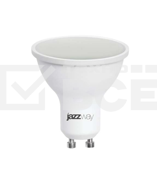 Лампа светодиодная PLED-SP 7Вт 5000К холод. бел. GU10 520лм 230В JazzWay 1033574