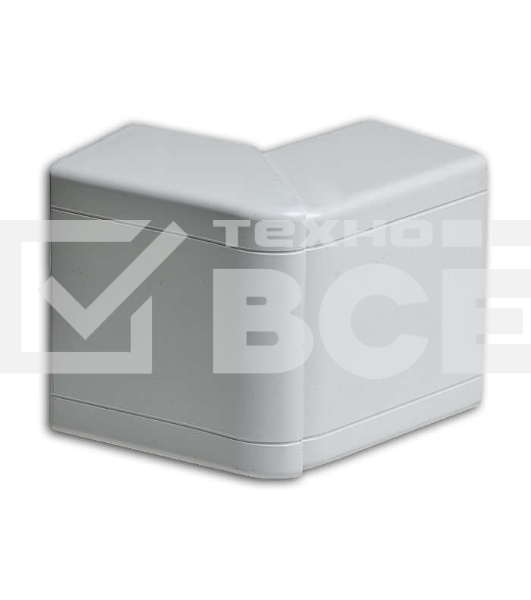 Угол внешний 100х60/40 разводной бел. Рувинил УВШ-100х60