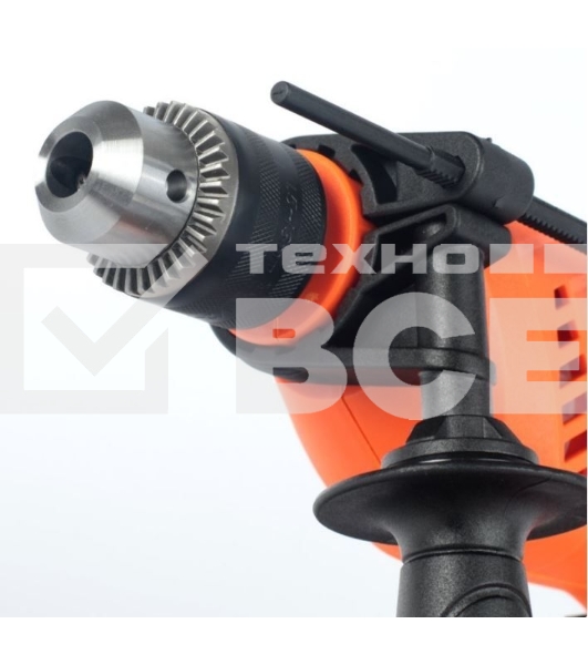 Дрель электрическая ударная PATRIOT FD 750h [120301444] { с ударом, мощность 710Вт, макс.диаметр 13мм, глубиномер + дополнительная ручка }