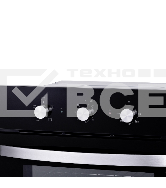 Духовой шкаф электрический Hyundai HEO 6630 BG черный, встраиваемый