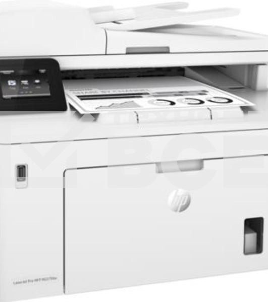 МФУ лазерный HP LaserJet Pro MFP M227fdw (G3Q75A), A4, ч/б, печ. до 28 стр/мин., скан. до 15 стр/мин., 1200 x 1200 dpi, USB, RJ-45, Wi-Fi, Air Print