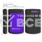 Внешний жесткий диск Transcend USB 3.0 2Tb TS2TSJ25H3P StoreJet 25H3P (5400 об/мин) 2.5