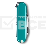 Нож перочинный Victorinox Classic Mountain Lake (0.6223.23G) 58мм 7 функций карт.коробка, фото3
