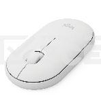 Мышь беспроводная Logitech Pebble M350 белый, 1000 dpi, радиоканал, Bluetooth, USB, кнопки - 3, фото8