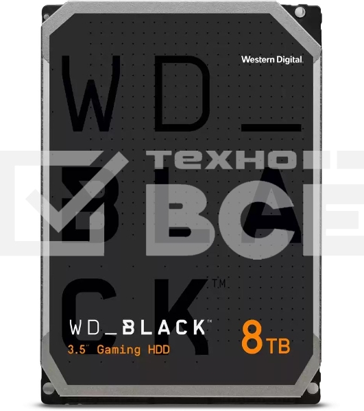 Жесткий диск Western Digital  Black™ WD8002FZWX 8ТБ 3,5