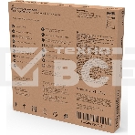 Светильник светодиодный Gauss IP20 595x595x19мм 48W 4200lm 4000K офисный призм. рассеиватель 1/4, фото4