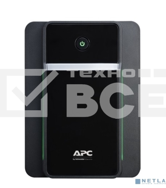 Источник бесперебойного питания APC Back-UPS BX1200MI-GR 650Вт 1200ВА черный