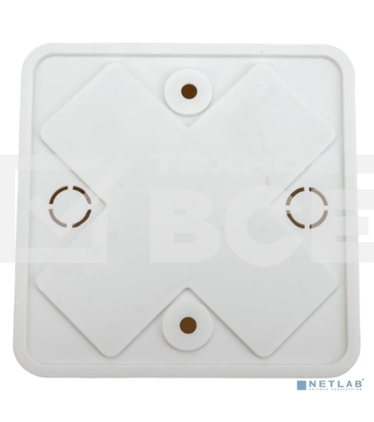 Коробка КМ41212-01 распаячная Iek UKO10-075-075-020-K01 для о/п 75х75х20 мм белая (6 клемм 6мм2)