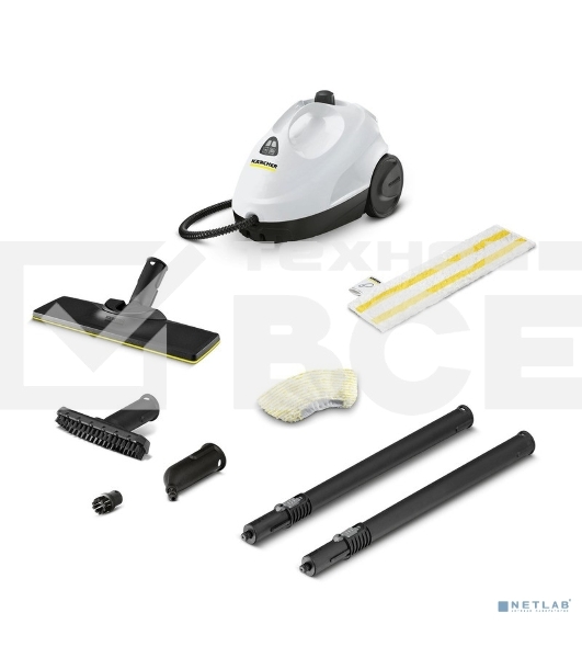 Пароочиститель напольный Karcher EasyFix SC 2 1500Вт белый