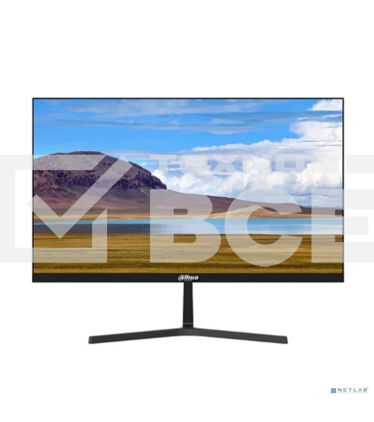 Монитор 23.8' Dahua DHI-LM24-B201S IPS 1920x1080, 75 Гц, 4 мс, 16:9, 250 кд/м2, 1xHDMI, 1xVGA, черный