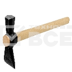 Молоток печника, 600 г, деревянная рукоятка, посадка без клина Россия, фото3
