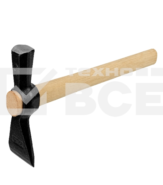 Молоток печника, 600 г, деревянная рукоятка, посадка без клина Россия