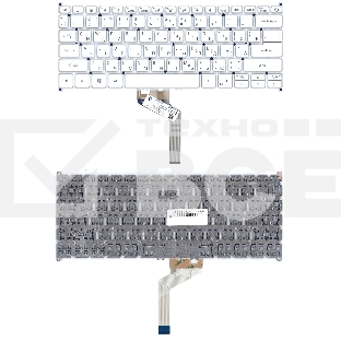 Клавиатура для ноутбука Acer Swift 7 SF714-52T белая