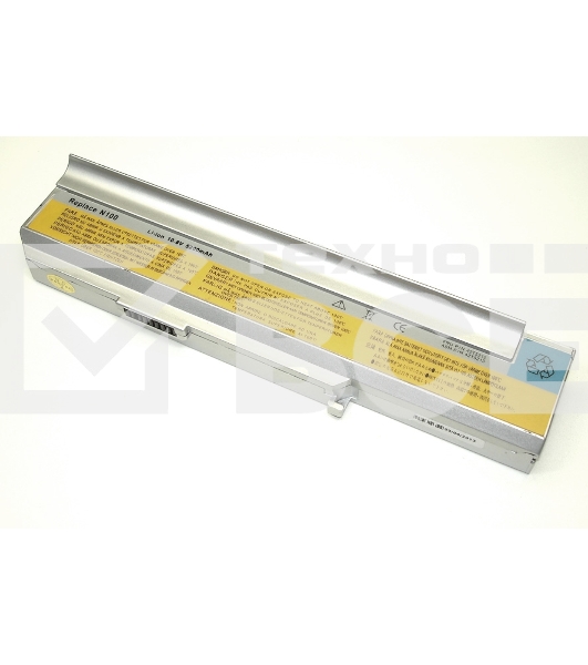 Аккумуляторная батарея для ноутбука Lenovo C100, C200 11.1V 5200mAh OEM серебристый