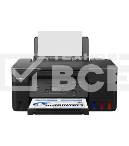 МФУ струйный Canon PIXMA G2470 (5804C009), A4, цветное, печ. 11 стр/мин (ч/б) 6 стр/мин (цвет), 4800x1200 dpi (печать) 600 x 1200 dpi (скан.), USB