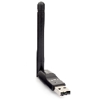 Сетевой адаптер Wi-Fi Gembird WNP-UA-011, 150 Мбит, с антенной, USB, 802.11b/g/n, MT7601, фото 1