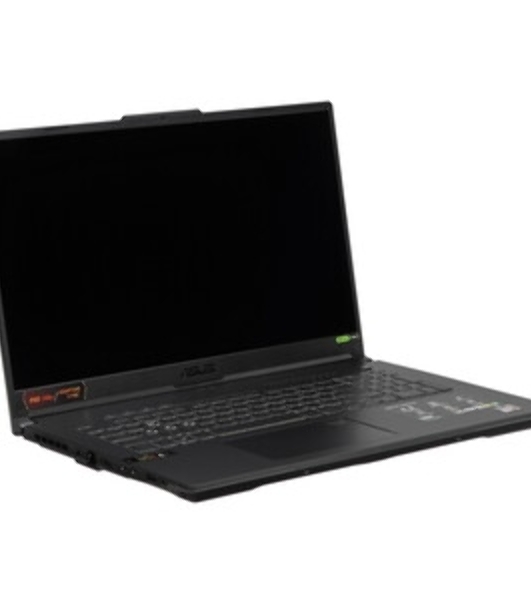 Ноутбук ASUS TUF Gaming FA707NUG-HX182/17.3'/IPS/AMD Ryzen 7 7445HS/16Gb/512Gb SSD/NVIDIA GeForce RTX 4050 6Gb/noOS/серый/2.6kg