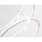 Подвесной светодиодный светильник Ambrella light FL5511/3+9 WH белый 90W 3000K/4200K/6400K D800/600/400*1300 (без ПДУ), фото8