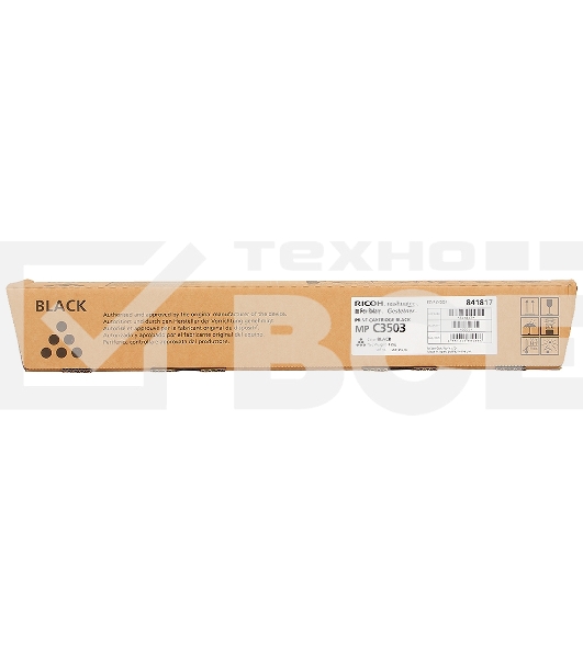 Картридж лазерный Ricoh 841817 тип MP3503 черный для Aficio MP C3003/C3503, (29500 стр)