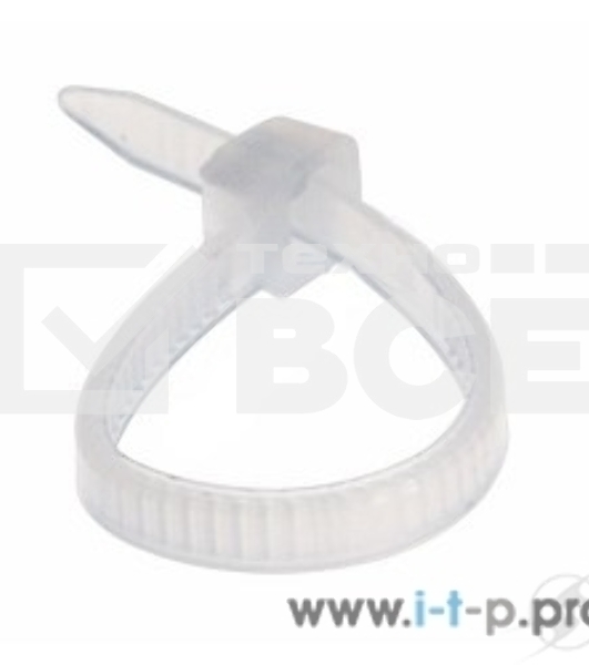 Хомут-стяжка кабельная нейлоновая Rexant 150 x2,5 мм, белая, упаковка 100 шт.