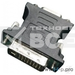 Переходник DVI-VGA Cablexpert A-DVI-VGA-BK, 29M/15F, черный, пакет, фото4