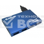 Разветвитель Defender  SEPTIMA SLIM USB2.0 - 7 портов, + блок питания DC 5В...2А, + кабель USB 2.0 A(M) - MiniB (M) - 1м, фото2