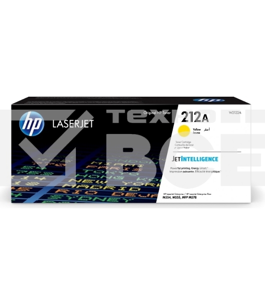 Картридж лазерный Cartridge HP 212A для CLJ Enterprise M554/M555/M578, желтый ( 4 500 стр.)