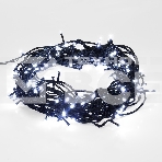 Гирлянда светодиодная универсальная 200 LED БЕЛЫЕ 20 метров, с контроллером, фото5