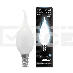 Лампа светодиодная Filament Свеча на ветру E14 5Вт 4100К OPAL GAUSS 104201205, фото 1