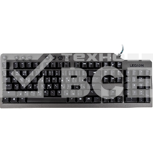 Клавиатура проводная Lenovo Legion K500 RGb механическая черный USB Multimedia for gamer LED (подставка для запястий)