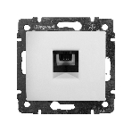 Legrand Legrand 774438 Розетка телефонная Valena RJ11 4 контакта 1 коннектор (белая), фото3
