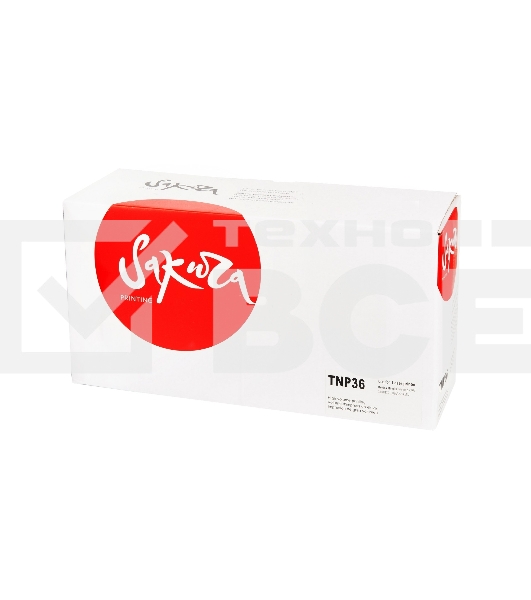 Картридж Sakura TNP36 (A63V00H) для Konica Minolta bizhub 3300P, черный, 10 000 к.