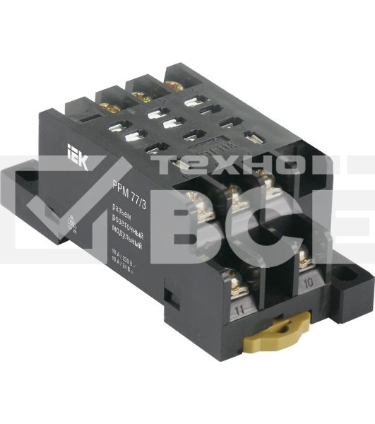 Разъем РРМ78/4(PYF14A) для РЭК78/4(MY4) модульный RRP20D-RRM-4 IEK