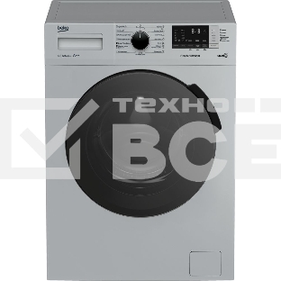 Стиральная машина Beko RSPE78612S серебристый, загрузка фронтальная 7 кг, 1200 об/мин., класс: А