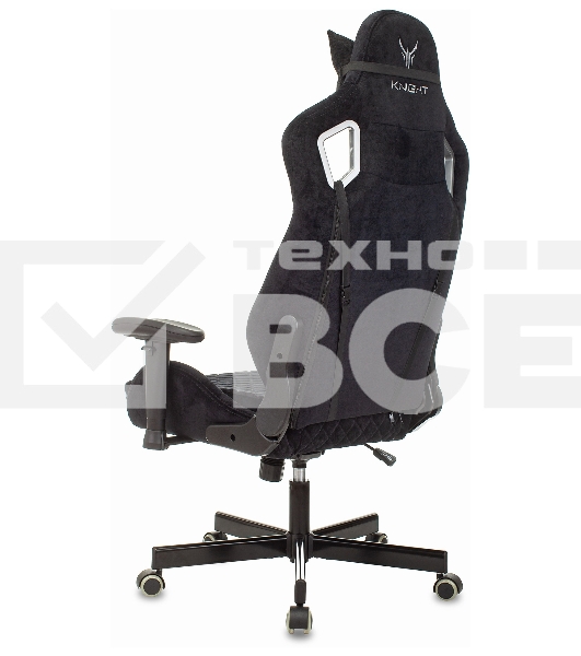 Кресло игровое Knight Outrider Light-20 черный с подголов. крестовина металл