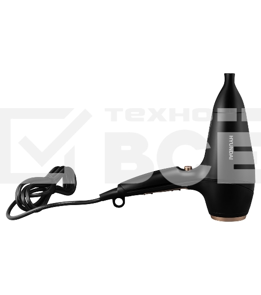 Фен Hyundai H-HD0767 2000Вт черный