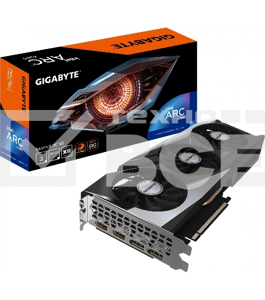 Видеокарта Gigabyte A380 GAMING OC GV-IA380GAMING OC-6GD
