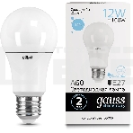 Лампа светодиодная Gauss Elementary 12Вт цок.: E27 груша 220B 6500K св. свеч. бел. хол. A60 (упак.: 10 шт) (23232), фото6