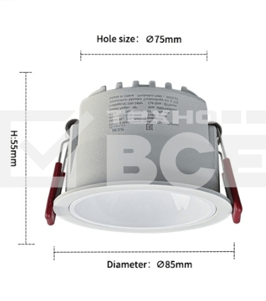 Светильник MSR MISSILER COB antiglare spotlight ZXS-GMSD-B12