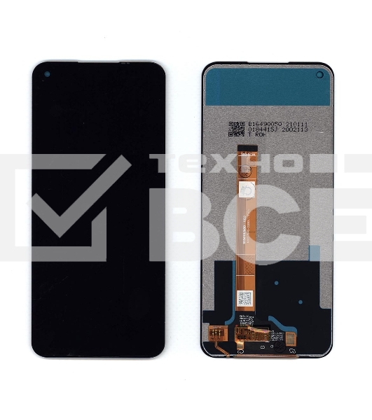 Дисплей для Realme 6 черный