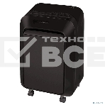 Шредер Fellowes PowerShred LX210 черный (секр.P-4) перекрестный 16лист. 23лтр. скрепки скобы пл.карты, фото3