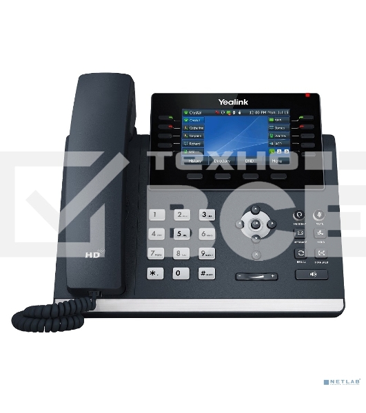 Телефон VOIP 16LINE SIP-T46U YEALINK
