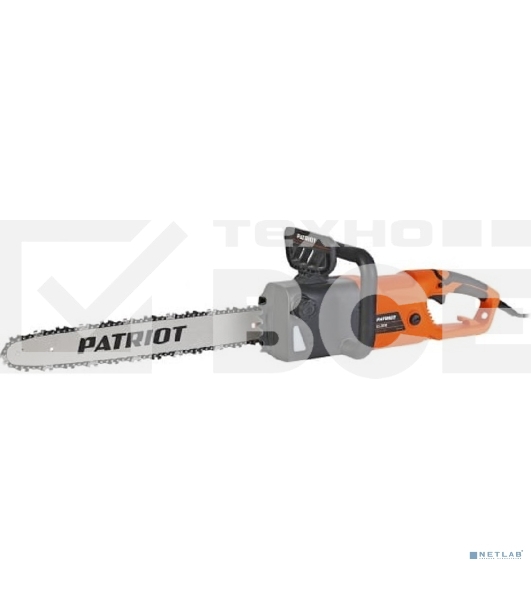 Пила цепная электрическая PATRIOT ES 2618, 2.5кВт,18' шина, продольный двигатель, плавный пуск, бесключевая натяжка цепи