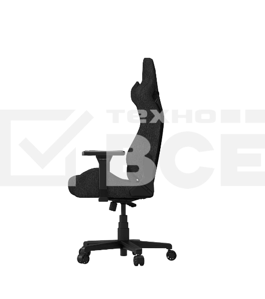 Кресло игровое Anda Seat Kaiser Frontier, цвет черный, размер M (90кг), материал ткань (модель AD12)