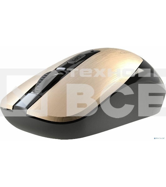 Мышь беспроводная Defender Wave MM-995 бронзовый, 1600 dpi, радиоканал, USB, кнопки - 4