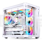 Корпус без блока питания Корпус JONSBO TK-3 White ATX без БП, mini-ITX, micro-ATX, белый, фото5