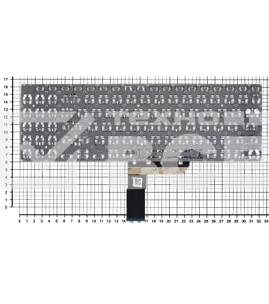 Клавиатура для ноутбука Asus VivoBook PRO 16 M7600QA черная