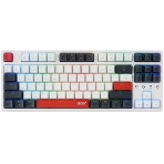 Клавиатура беспроводная Acer OKR302 (ZL.KBDEE.016), USB, Bluetooth/Радиоканал, белый, фото4
