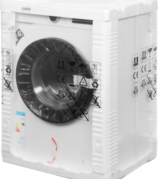 Стиральная машина Vitek VT-WME6008 белый, загрузка фронтальная 6 кг, 1000 об/мин, класс A++